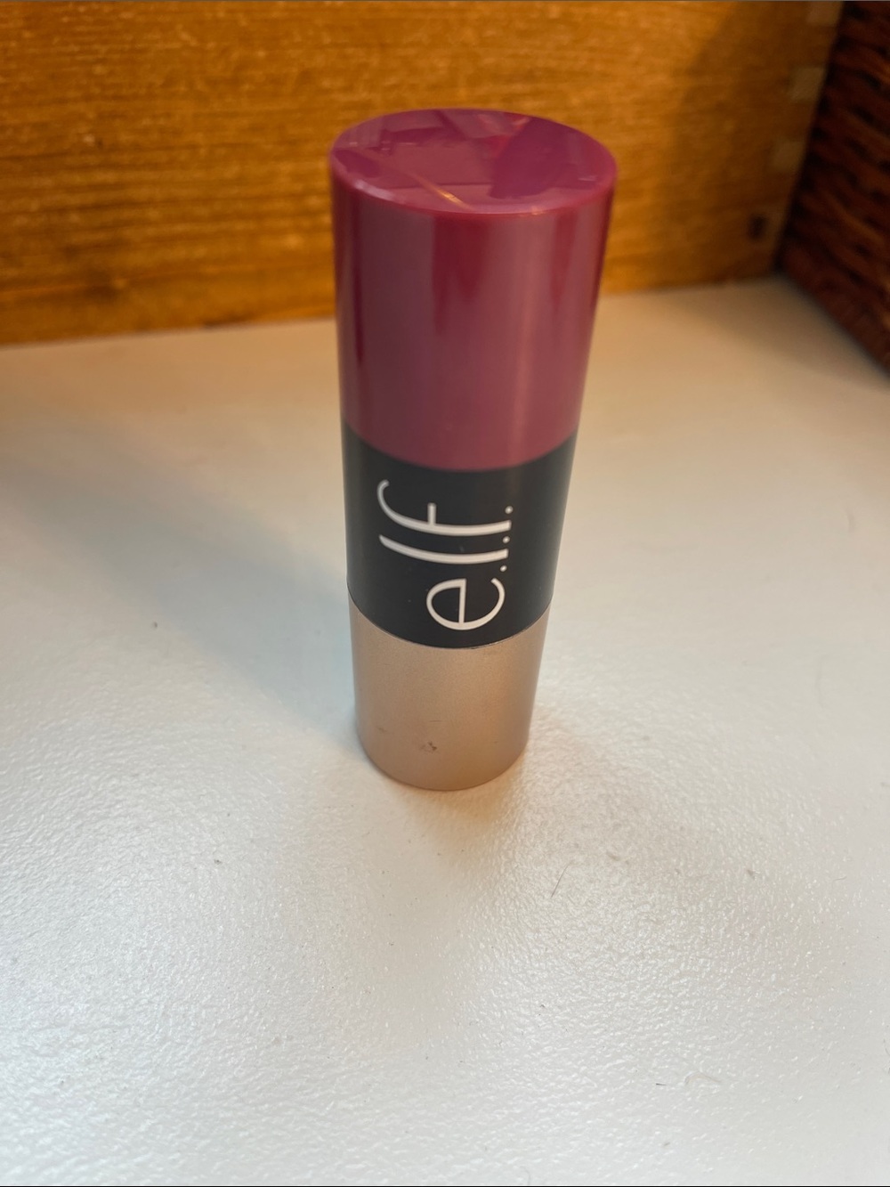 Elf Moisturizing Lipstick — Deep Berry Pink